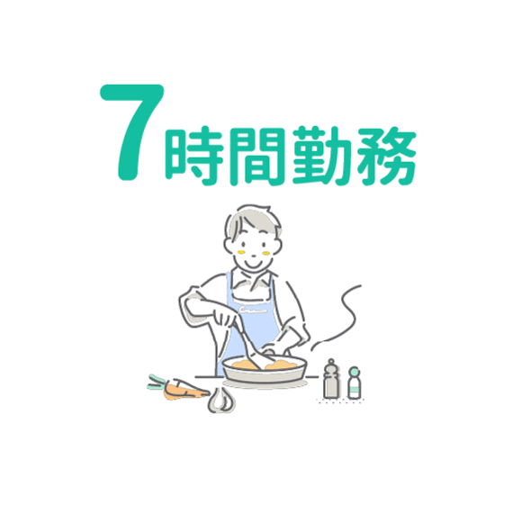 所定労働時間が7時間