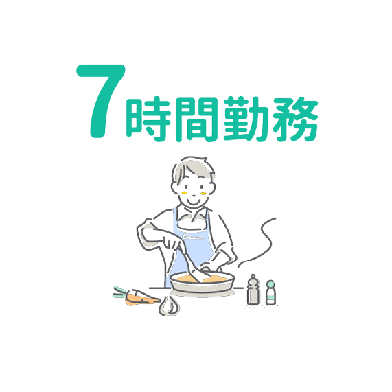 所定労働時間が7時間